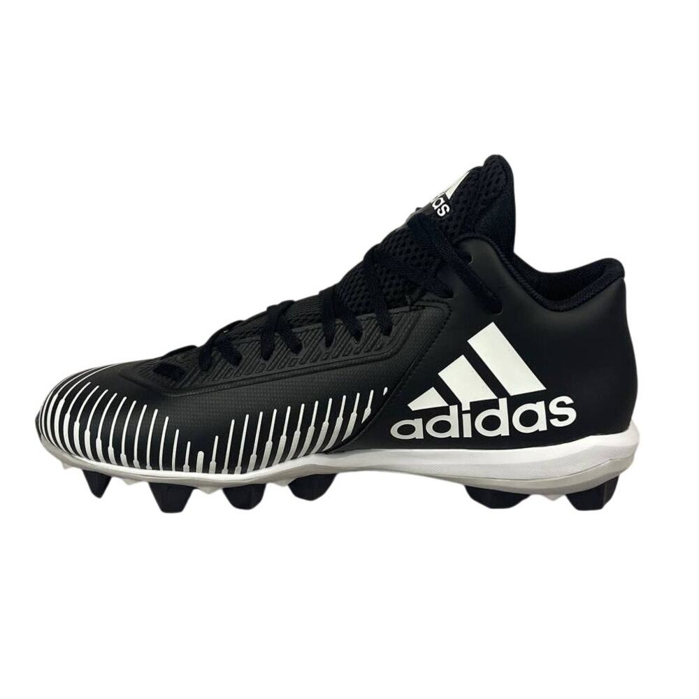 Adidas Freak MD 20 Black White Football Cleats Mens Size 12 (EF3484) - Picture 4 of 11